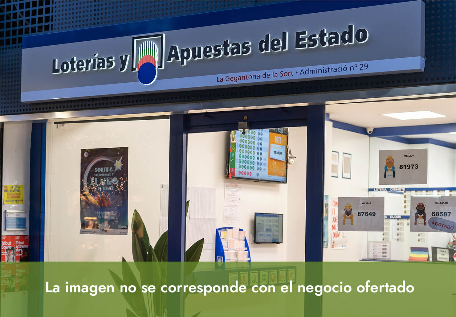 Lotoestanc, venta Se vende Administración Integral de Loterías y Apuestas del Estado en importante población de la provincia de Alicante