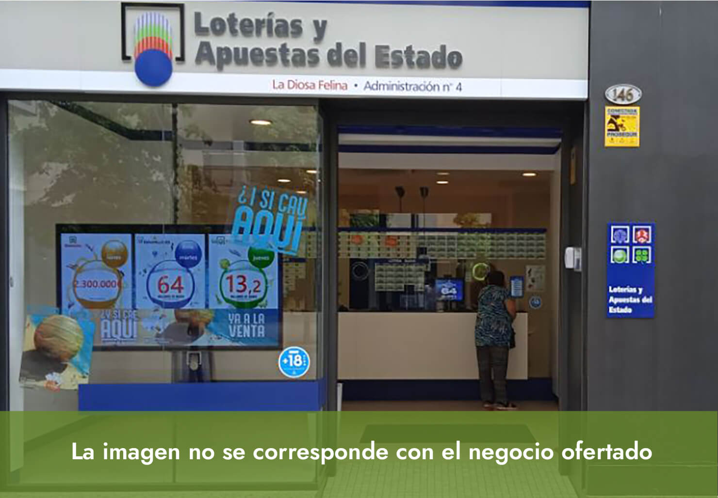 Lotoestanc, venta ADMINISTRACIÓN DE LOTERÍAS SEVILLA CAPITAL SEÑALIZADO